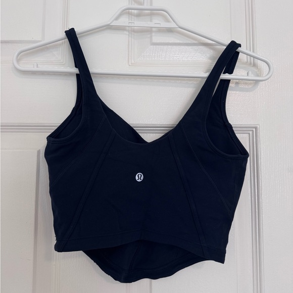 Lululemon Navy Align Corset Top - Picture 3 of 3